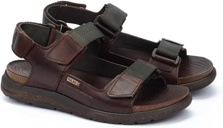 PIKOLINOS Flat Sandals Leather Nijar for Man