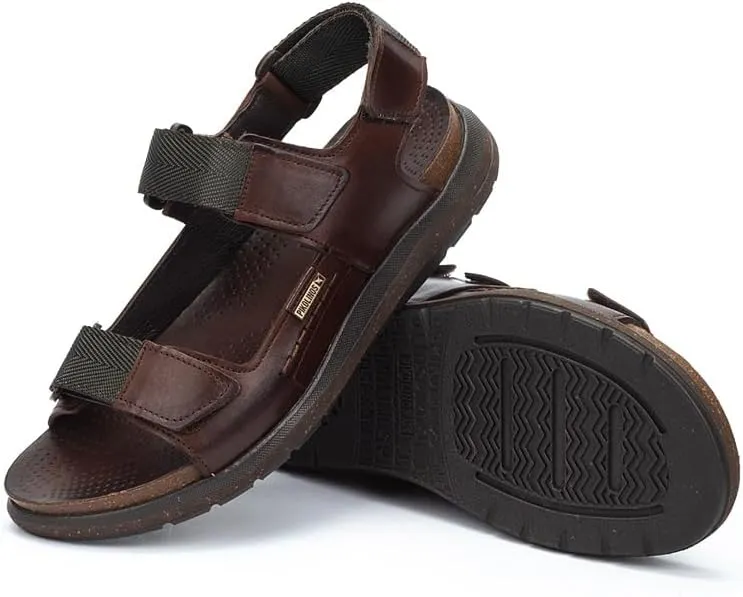 PIKOLINOS Flat Sandals Leather Nijar for Man