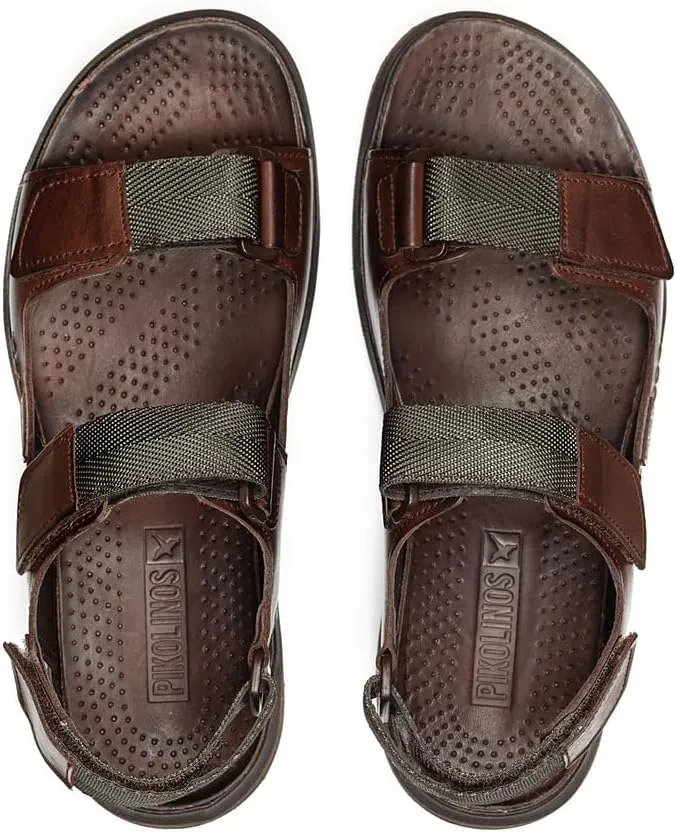 PIKOLINOS Flat Sandals Leather Nijar for Man