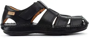 PIKOLINOS Flat Sandals Leather Tarifa for Man