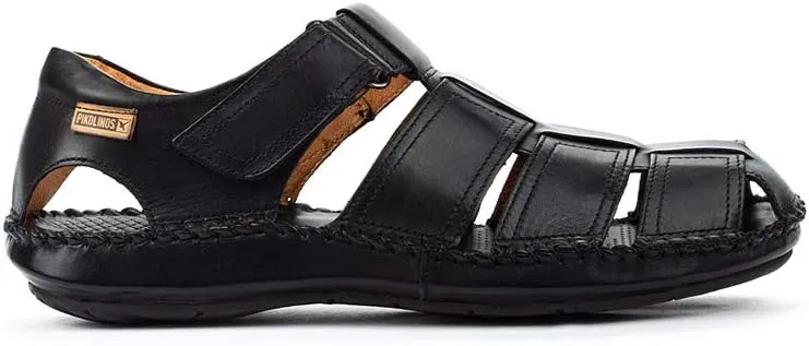 PIKOLINOS Flat Sandals Leather Tarifa for Man