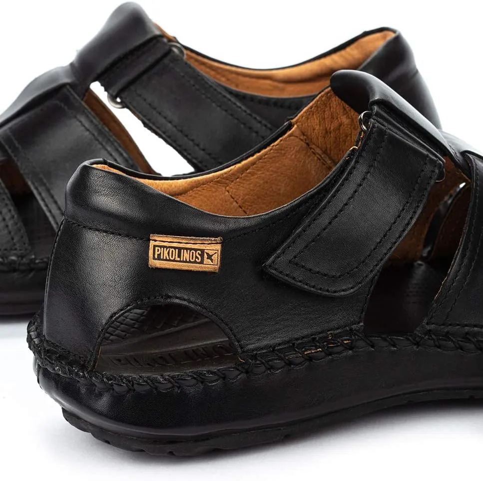 PIKOLINOS Flat Sandals Leather Tarifa for Man