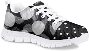 PinUp Angel Cute Sneakers for Girls Breathable Non-Slip Casual Kids Shoe for Back to School