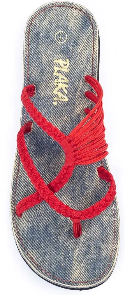 Plaka Flip Flops Sandals for Women Oceanside