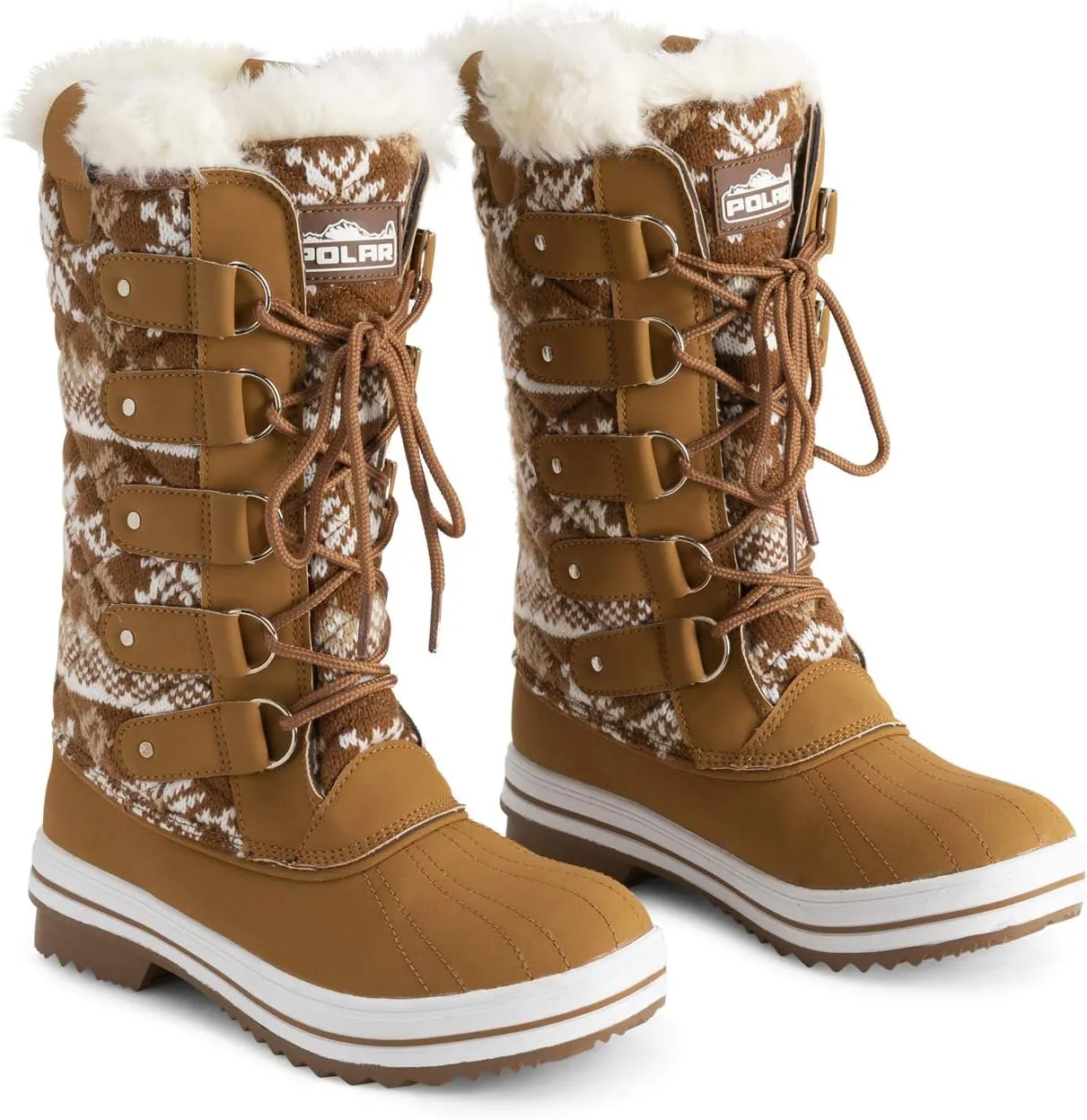 Polar Women's Nylon Tall Winter Snow Boot