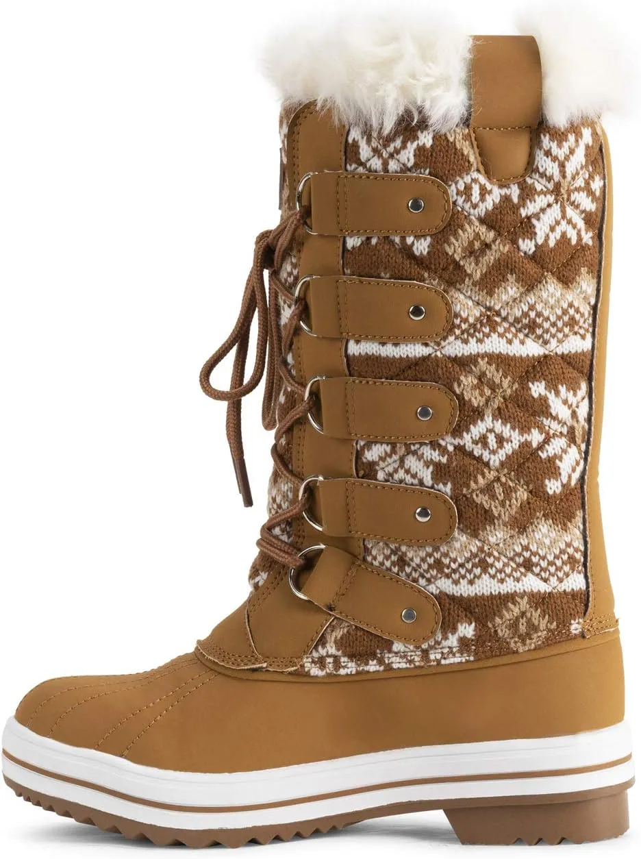 Polar Women's Nylon Tall Winter Snow Boot