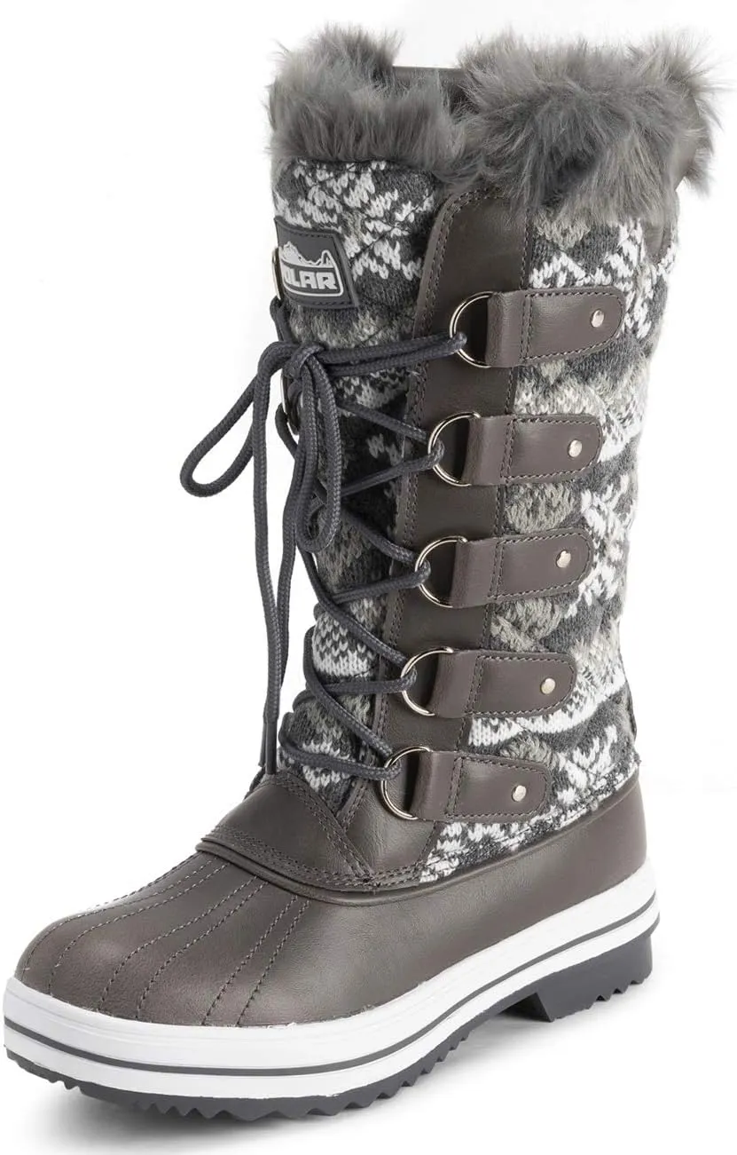 Polar Women's Nylon Tall Winter Snow Boot