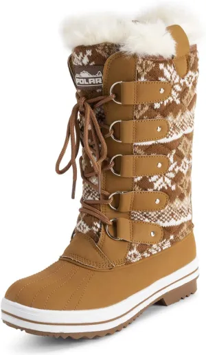 Polar Women's Nylon Tall Winter Snow Boot
