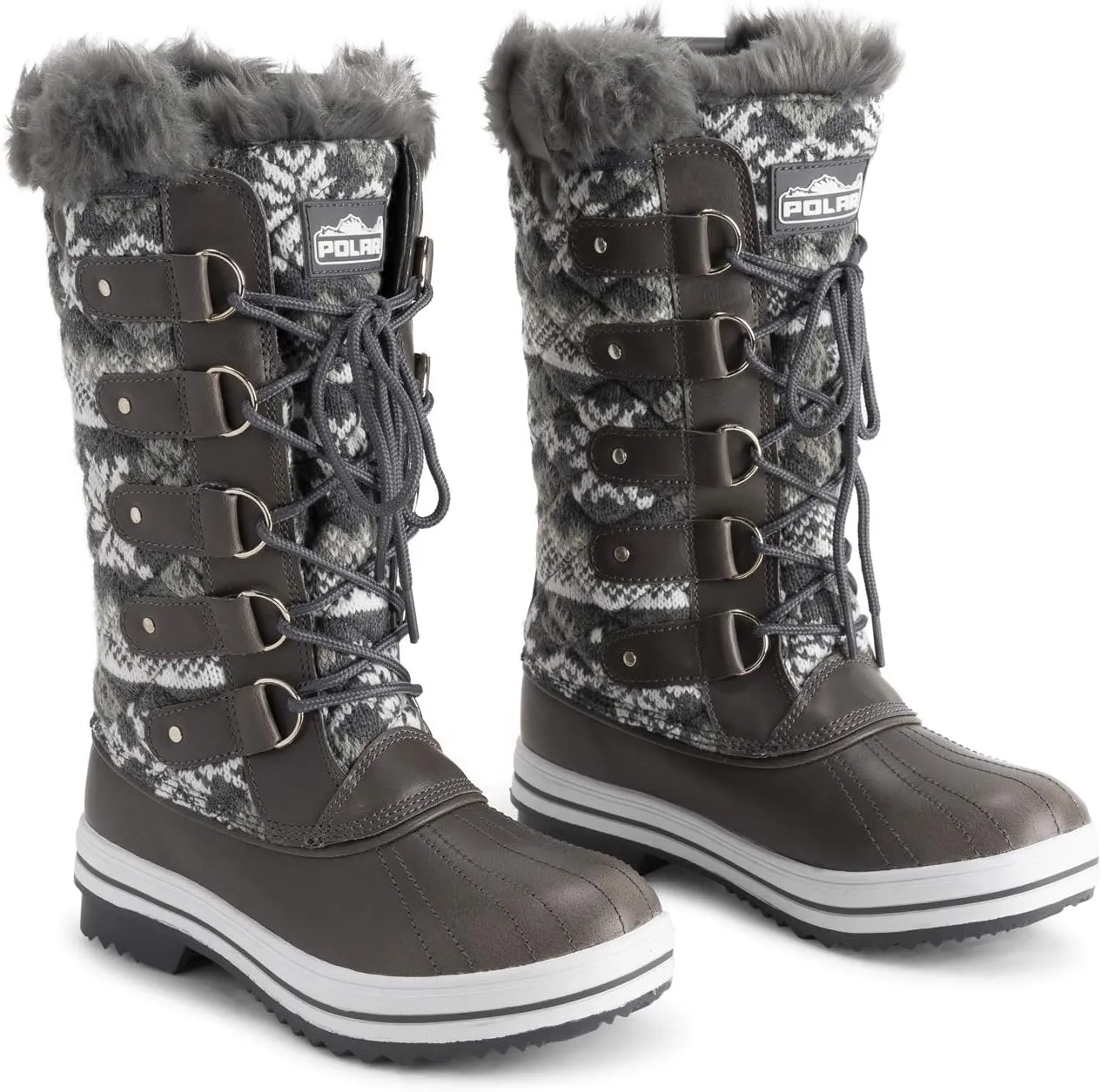 Polar Women's Nylon Tall Winter Snow Boot