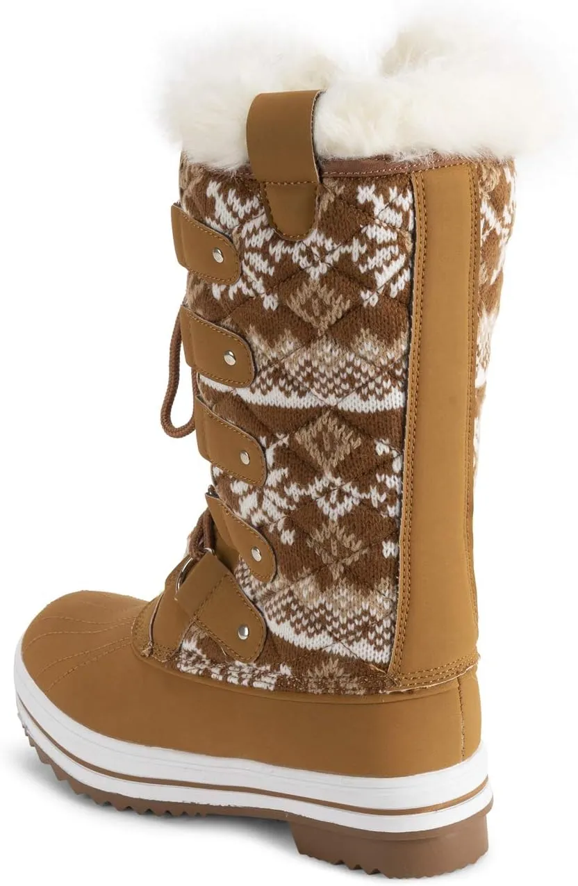 Polar Women's Nylon Tall Winter Snow Boot