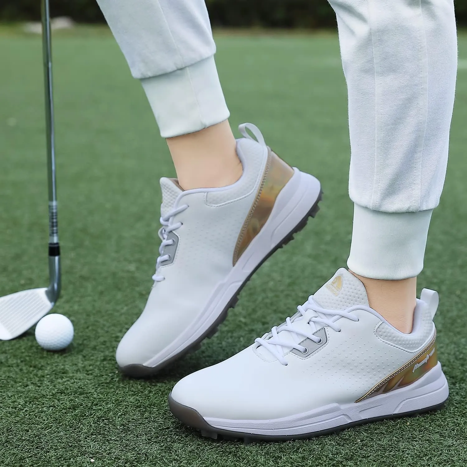 Professional Men Golf Shoes Comfortable Spikeless Outdoor Golf Walking Sport Sneakers for Men