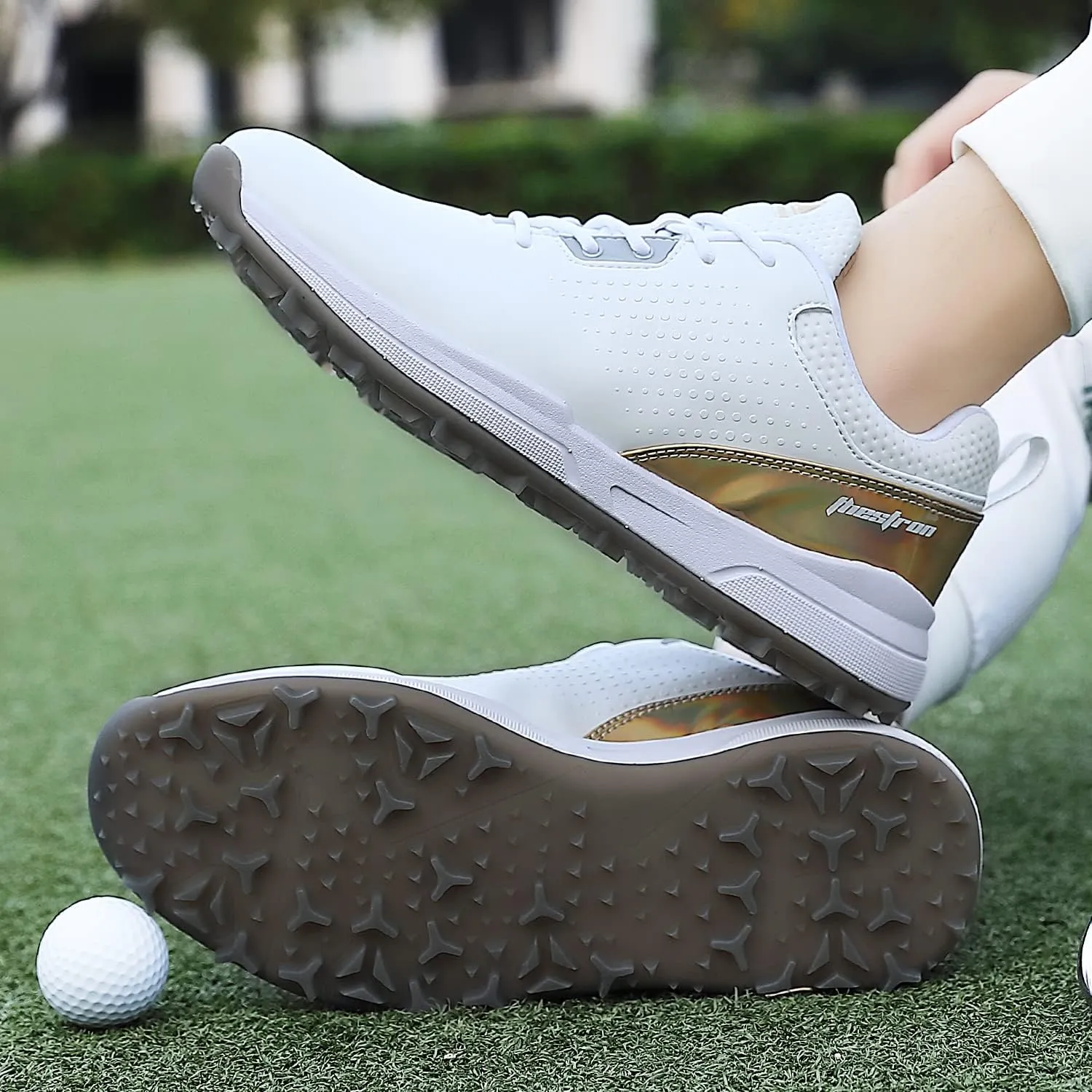 Professional Men Golf Shoes Comfortable Spikeless Outdoor Golf Walking Sport Sneakers for Men