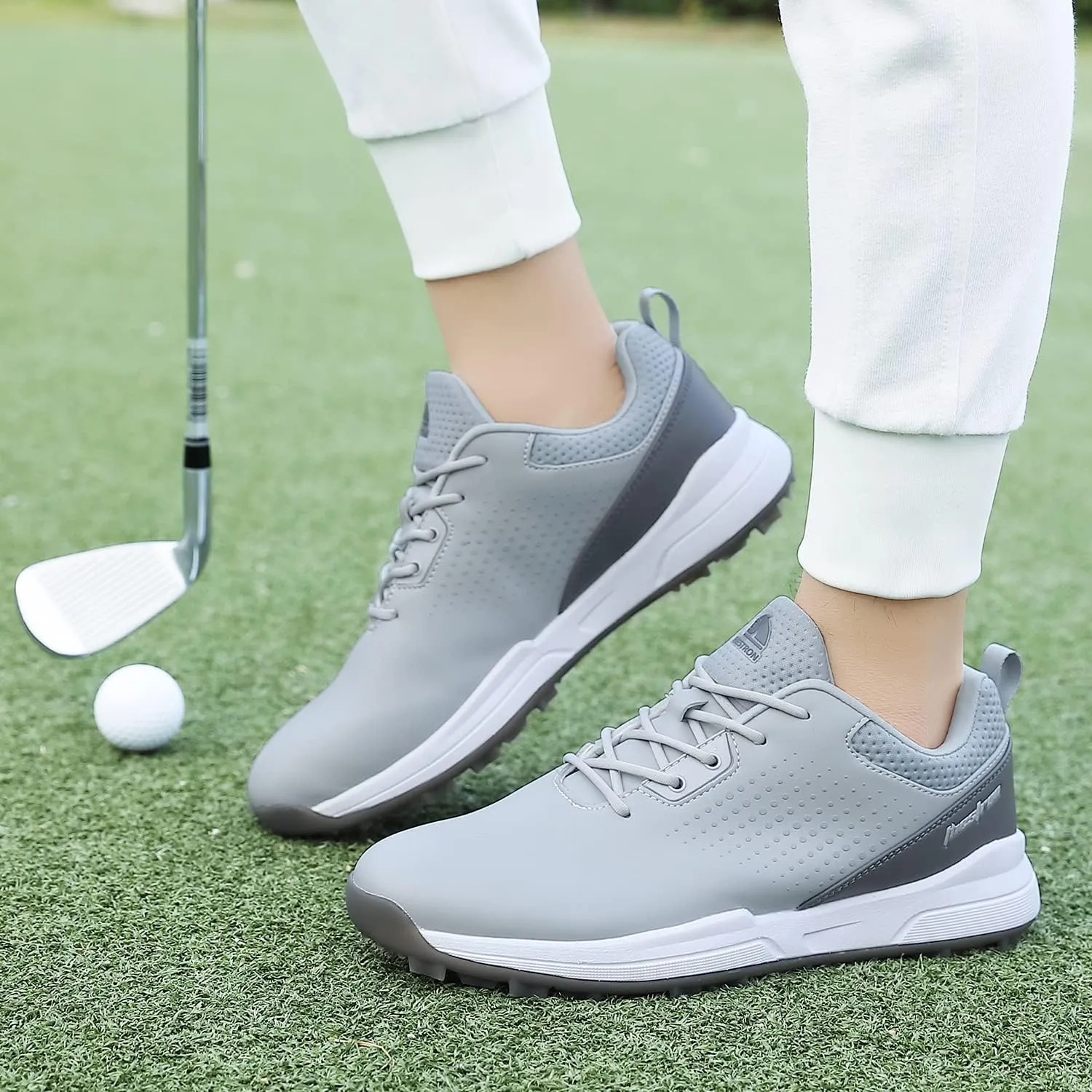 Professional Men Golf Shoes Comfortable Spikeless Outdoor Golf Walking Sport Sneakers for Men