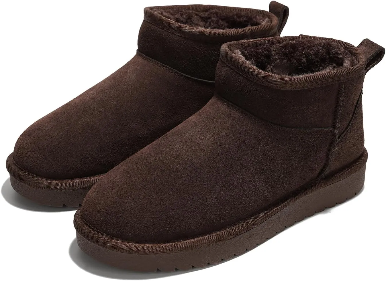 Project Cloud Genuine Suede Ankle Boots for Women - Water Resistant with Memory Foam Insole Winter Boots for Women - Trending Shoes & Comfortable Women's Ankle Boots (Hippy)