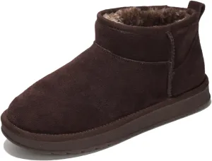 Project Cloud Genuine Suede Ankle Boots for Women - Water Resistant with Memory Foam Insole Winter Boots for Women - Trending Shoes & Comfortable Women's Ankle Boots (Hippy)