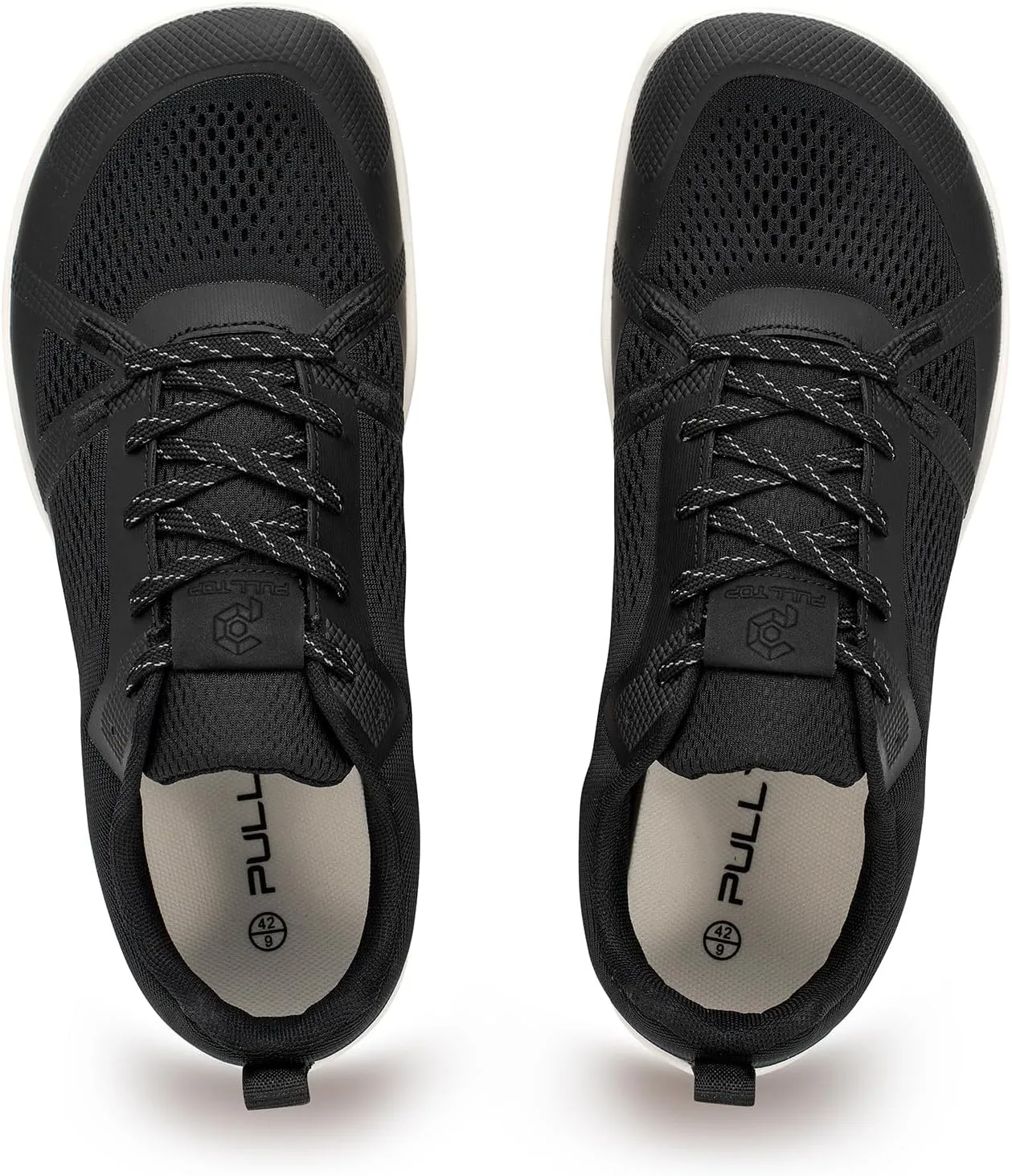 Pulltop Barefoot Trail Running Shoes for Men - Wide Toe Box | Zero Drop Sole | Minimalist Crossfit Training Shoes