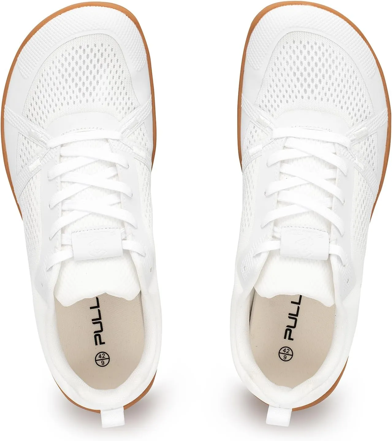 Pulltop Barefoot Trail Running Shoes for Men - Wide Toe Box | Zero Drop Sole | Minimalist Crossfit Training Shoes