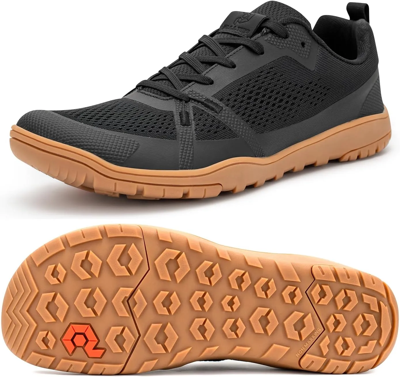 Pulltop Barefoot Trail Running Shoes for Womens - Wide Toe Box | Zero Drop Sole | Minimalist Crossfit Training Shoes