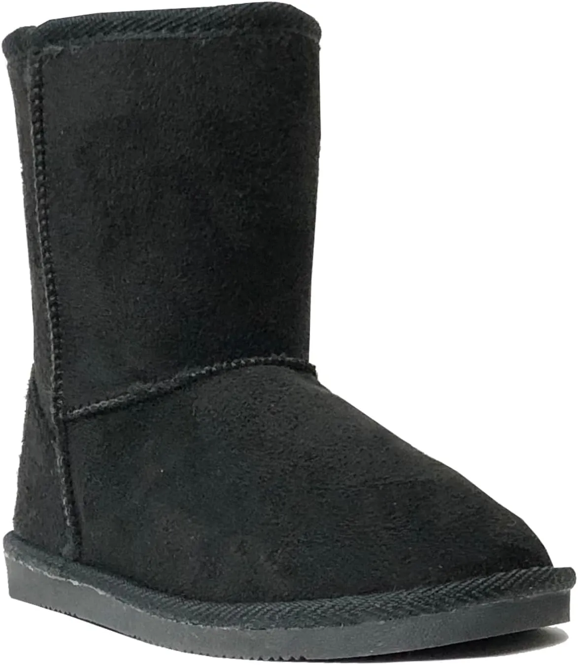 REDVOLUTION New Kids Classic Snow Boots Faux Fur Midcalf Outdoor Boots (Big Kid)