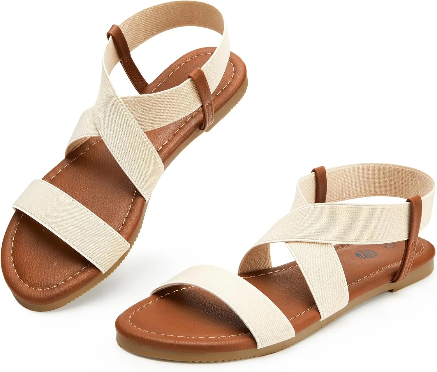 Rekayla Flat Elastic Sandals for Women