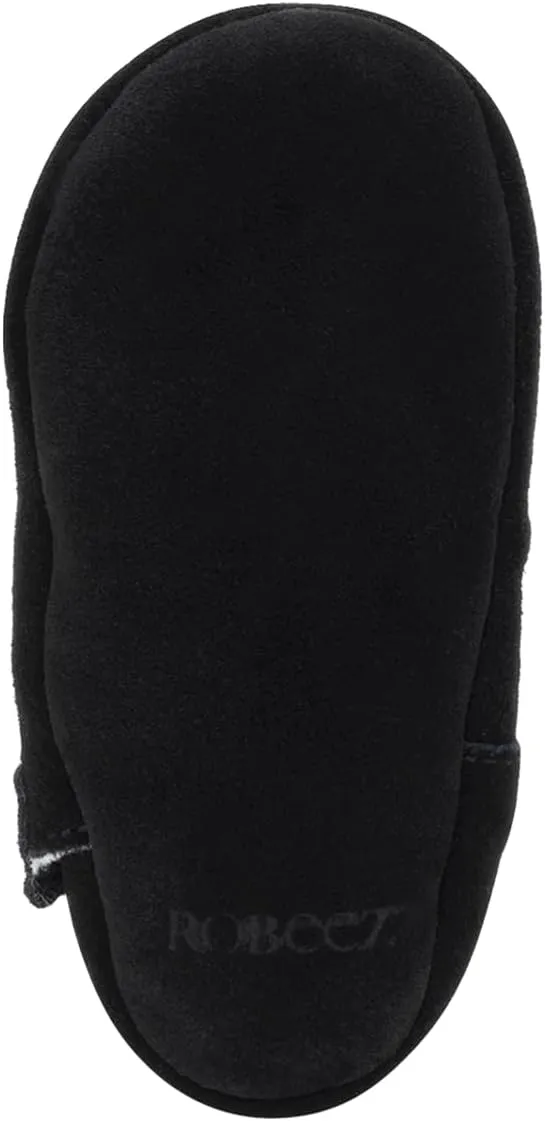Robeez Baby Girls and Boys Soft Soles Slip-Resistant Crib Boots for Infant and Toddler, 0-24 Months
