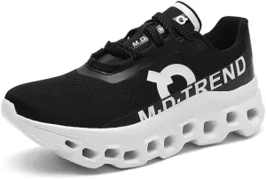 Running Shoes for Men Wide Toe 2024 Trendy Casual Jogging Sneaker Men's Impact-Absorbing Road Running Trainers Comfortable Lightweight Breathable Mesh Walking Tennis Athletic Shoes