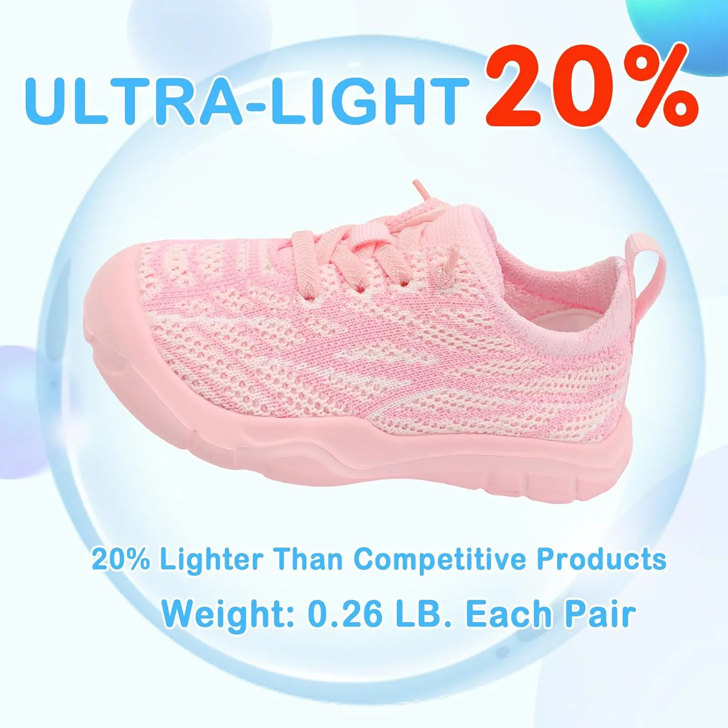 Scurtain Toddler Shoes Boys Girls Barefoot Shoes Kids Breathable Sneakers Slip on Toddler Sneakers