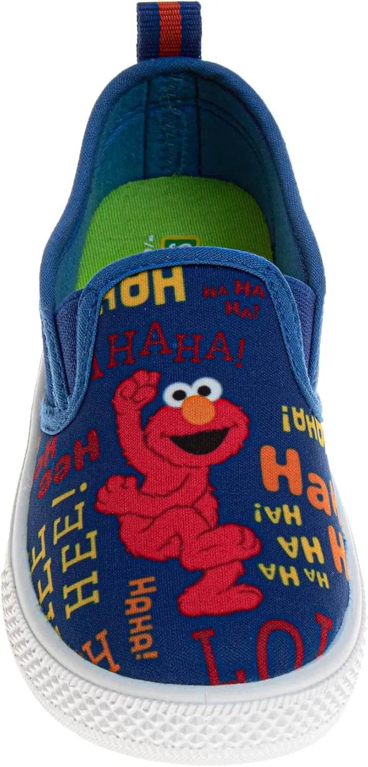 Sesame Street Elmo Shoes,Slip On Sneaker Toddler,Indoor Outdoor Bottom,Toddler Size 5 to 10