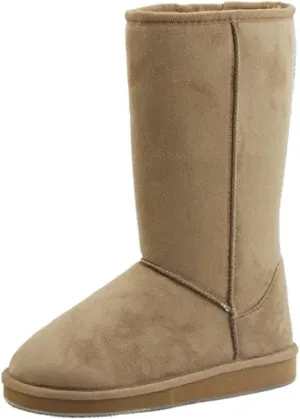 Shoes 18 Womens Boots Mid Calf 12" Australian Classic Tall Faux Sheepskin Fur
