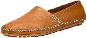 Shoes Men's Fashionable Round-Toe Slip-on Loafers Low-top Soft-Soled Oxford Shoes for Shopping Driving Working Men Versatile Casual Shoes