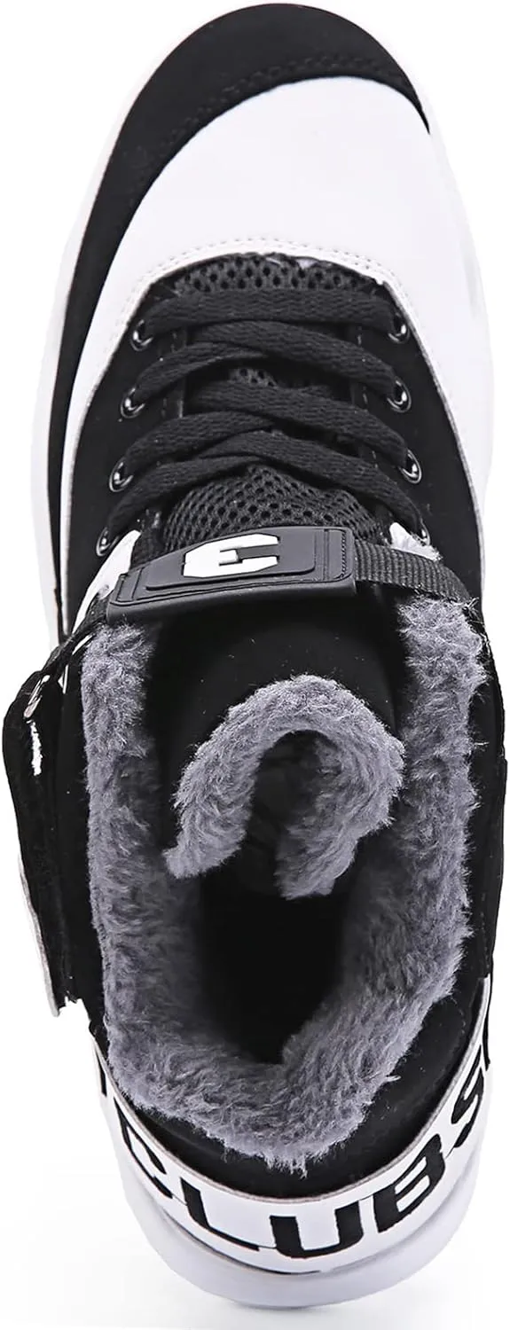 Shoes Men's High Top Fashion Sneakers Outdoor Casual Sports Shoes Training Leather Shoes Mens Flats
