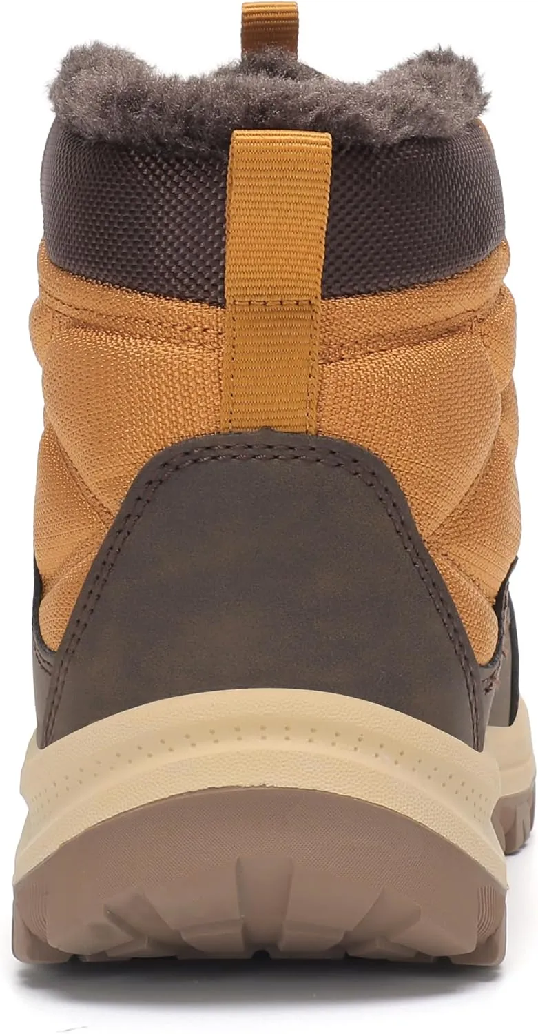 SKDOIUL Men's Winter Outdoor Snow Boots Shoes