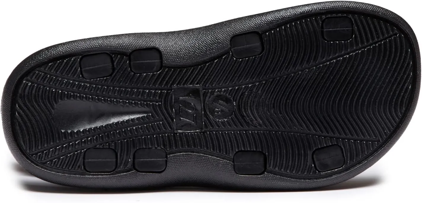 Skysole All Terrain Double Strap Sandals for Boys - Rubber Sole Amphibian Shoes for Beach, Pool, Hiking, Walking & Sports