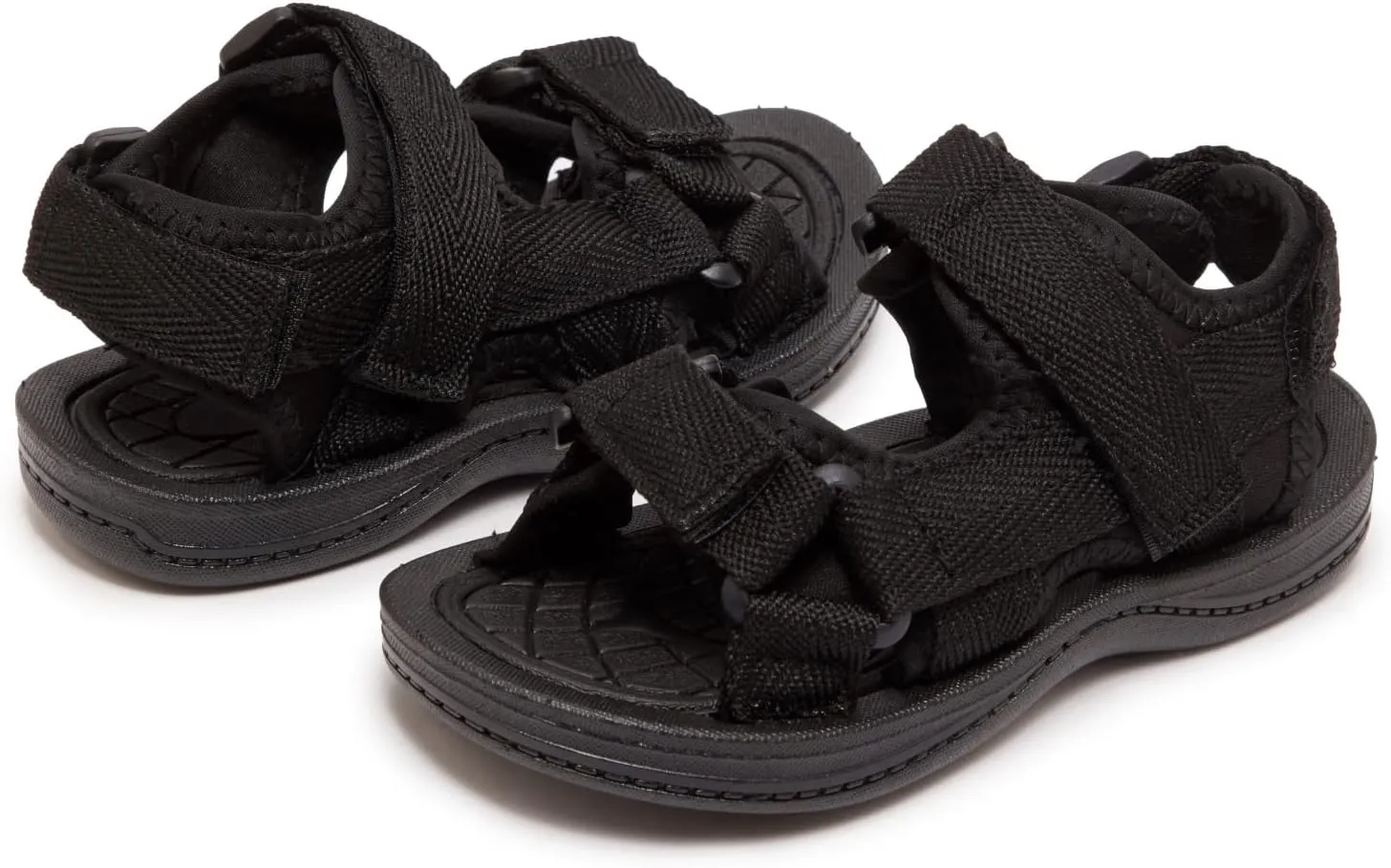 Skysole All Terrain Double Strap Sandals for Boys - Rubber Sole Amphibian Shoes for Beach, Pool, Hiking, Walking & Sports