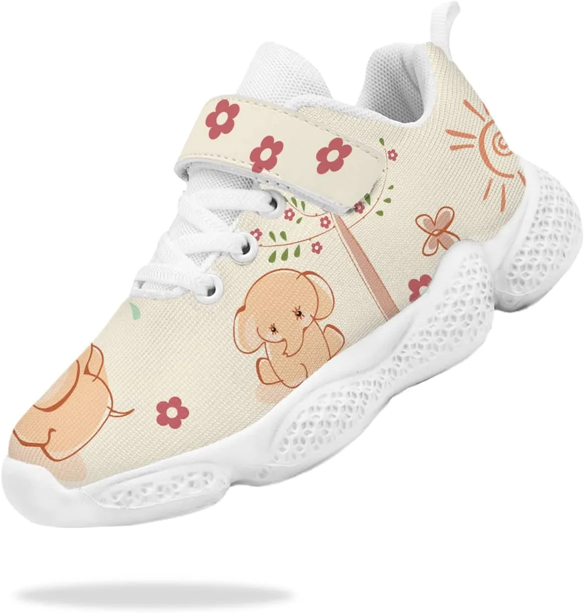 Sneakers for Boys Girls Kids Cartoon Animals Painted Running Shoes Children Outdoor Tennis Shoes