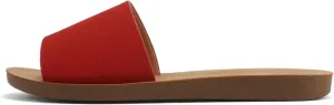 Soda Shoes Efron-S Women Flip Flops Basic Plain Slippers Slip On Sandals Slides Casual Peep Toe Beach