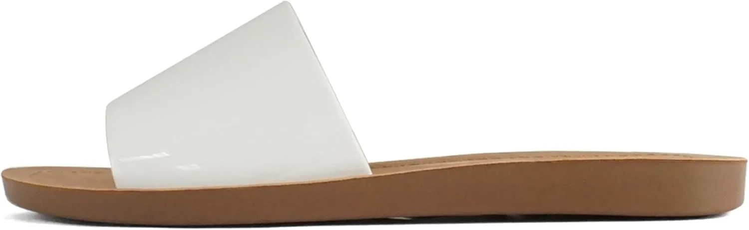 Soda Shoes Efron-S Women Flip Flops Basic Plain Slippers Slip On Sandals Slides Casual Peep Toe Beach