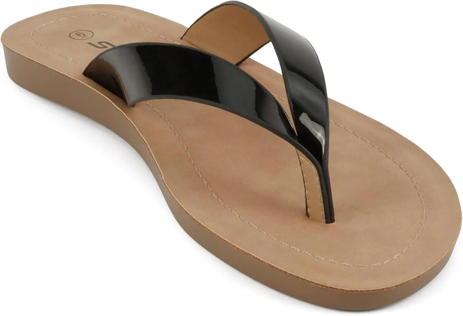 Soda Shoes Women Flip Flops Basic Plain Slippers Thongs Sandals Strap Casual Beach Ella-S