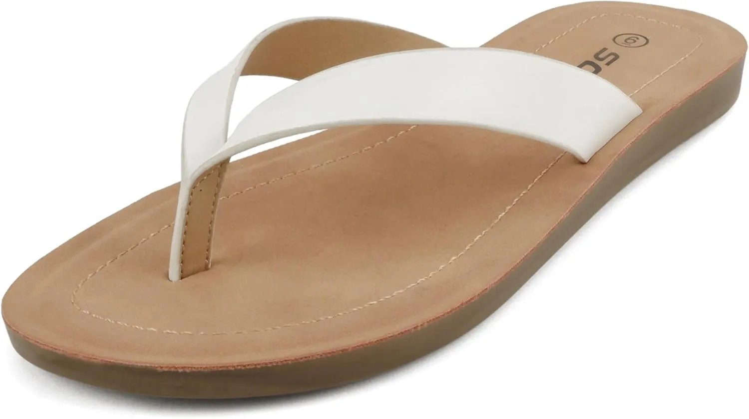 Soda Shoes Women Flip Flops Basic Plain Slippers Thongs Sandals Strap Casual Beach Ella-S