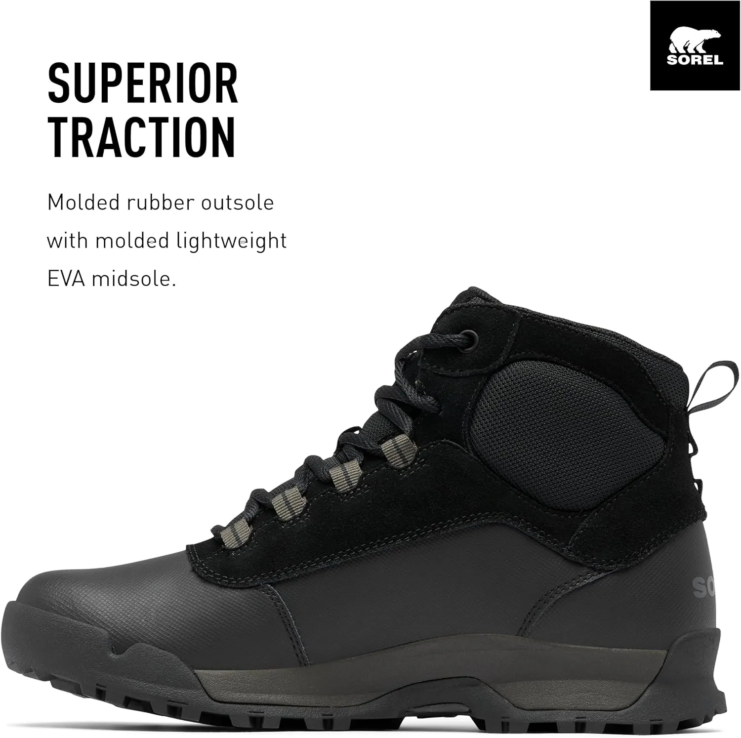 Sorel Men's Buxton Lite Lace Waterproof Boots
