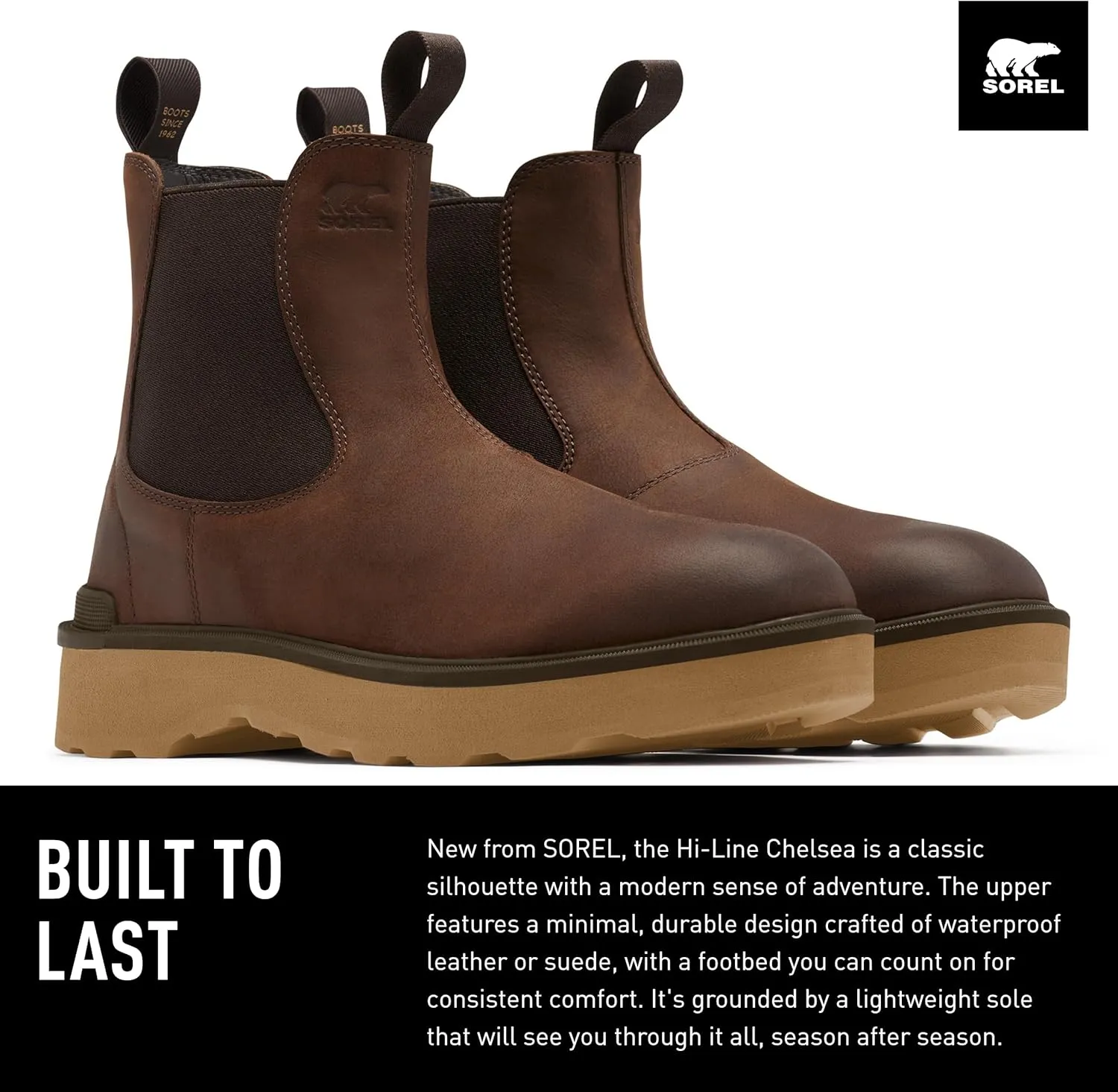 Sorel Men's Hi-Line Chelsea Boots