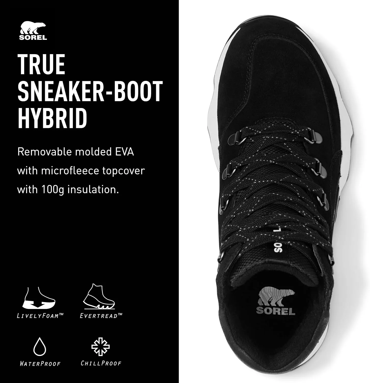 Sorel Women's Kinetic Impact Conquest Waterproof Shoes