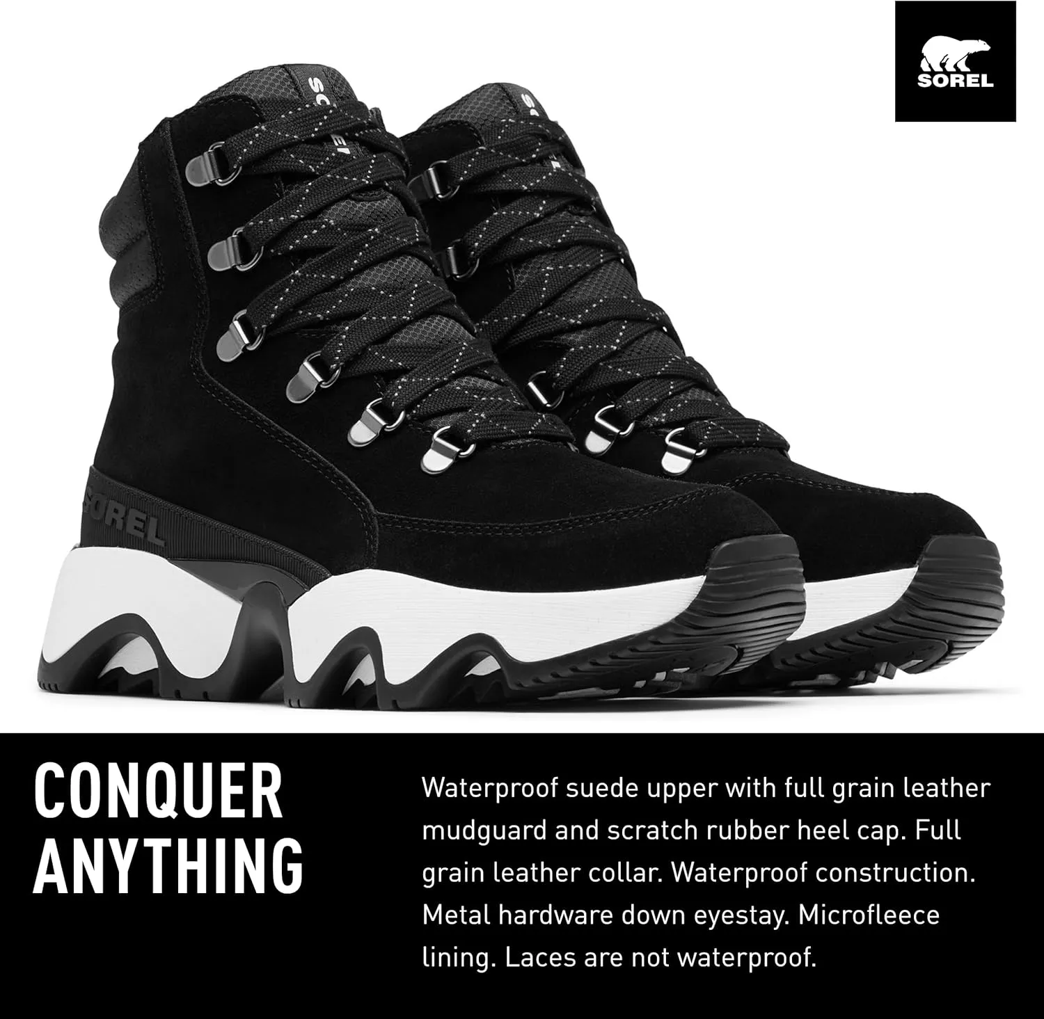 Sorel Women's Kinetic Impact Conquest Waterproof Shoes