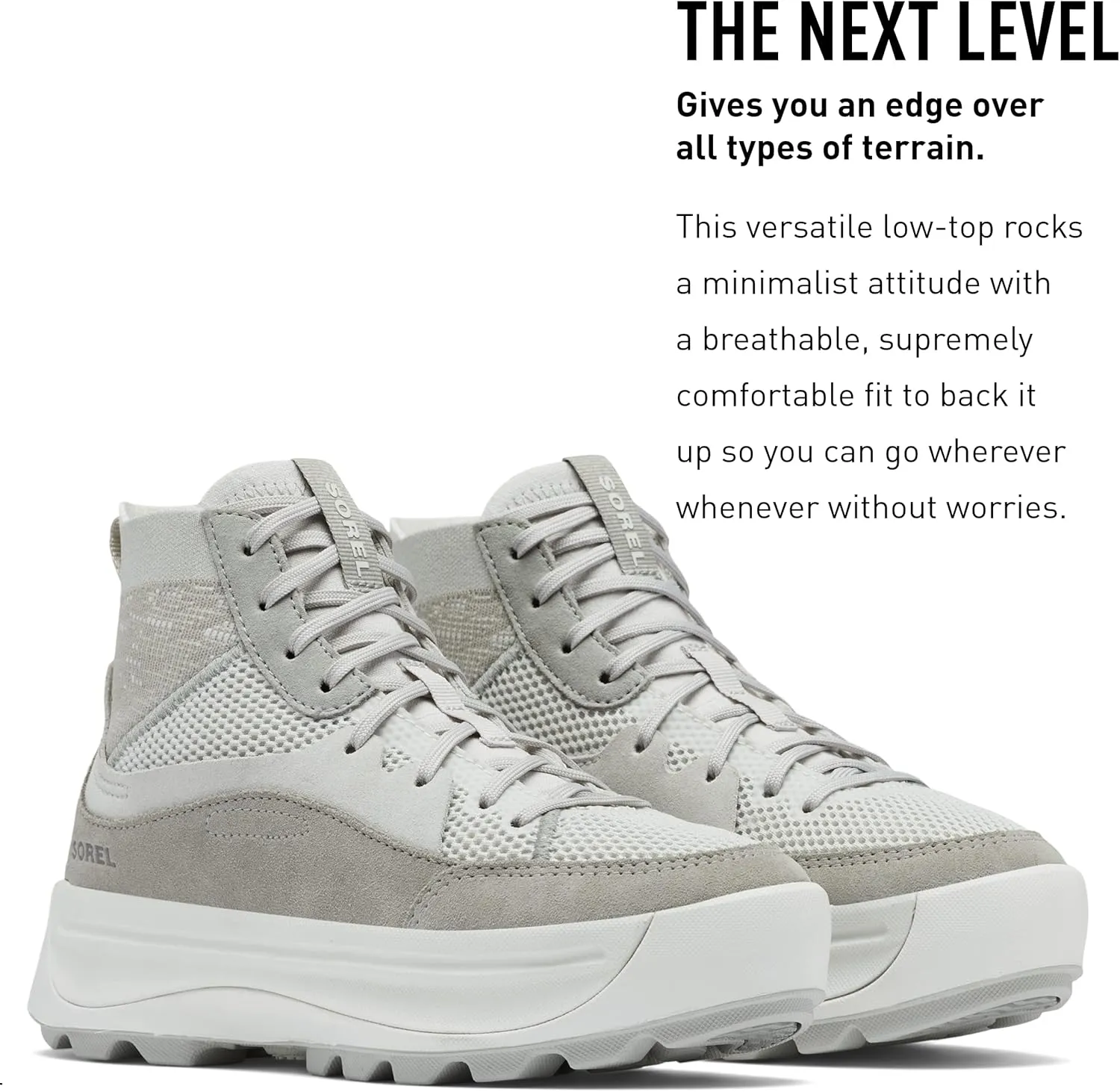 Sorel Women's ONA 503 Knit Mid Sneakers
