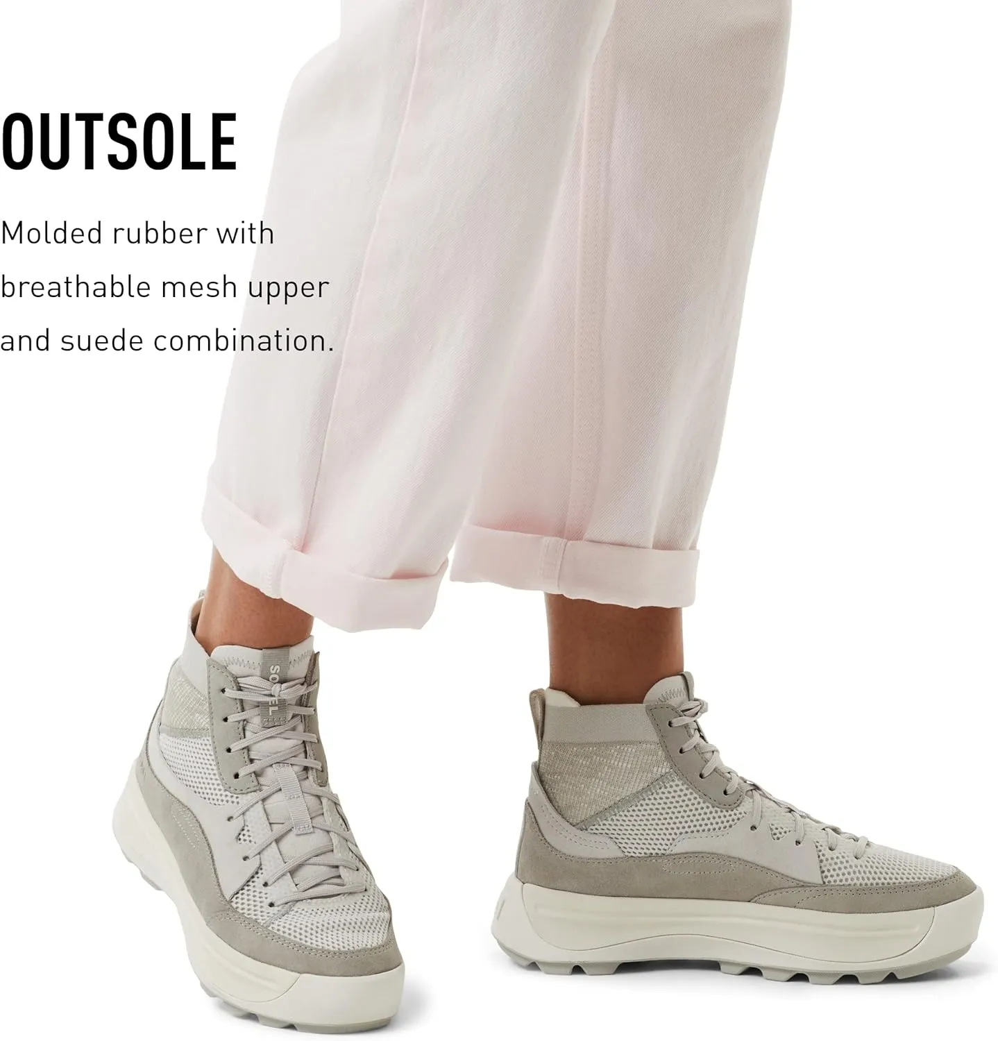 Sorel Women's ONA 503 Knit Mid Sneakers