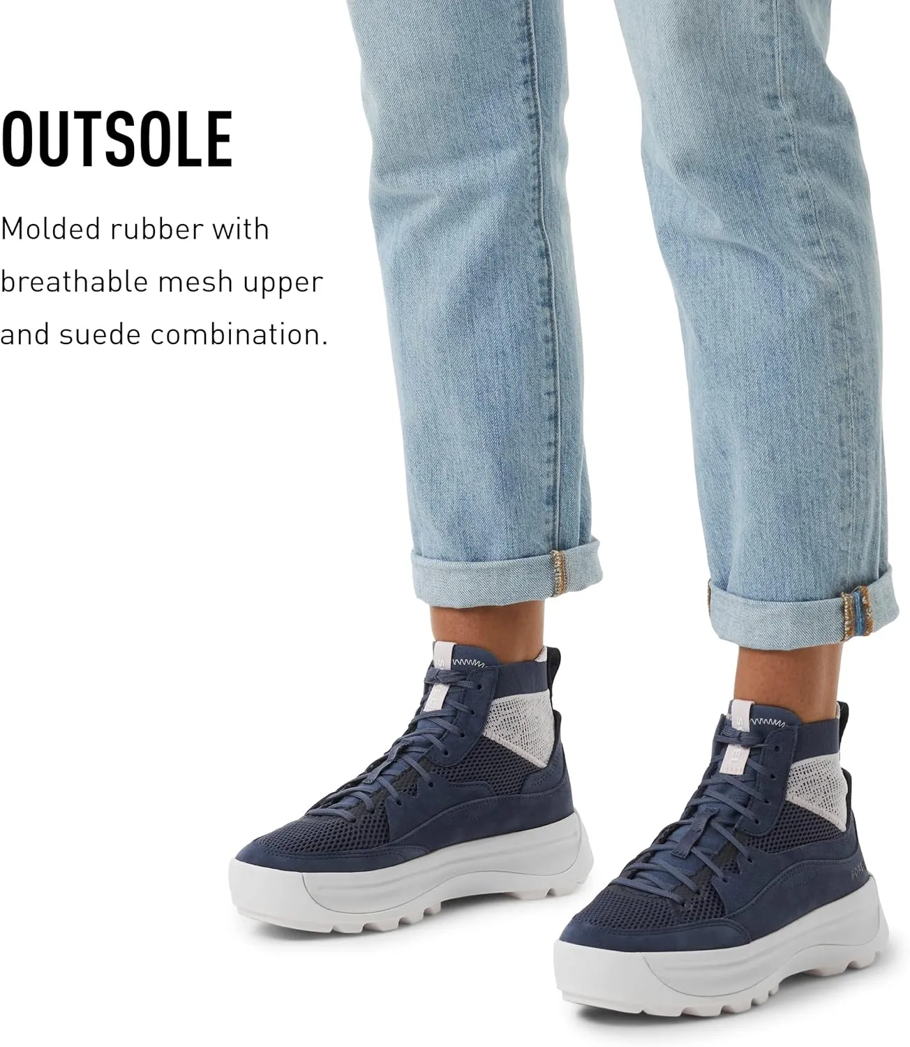 Sorel Women's ONA 503 Knit Mid Sneakers