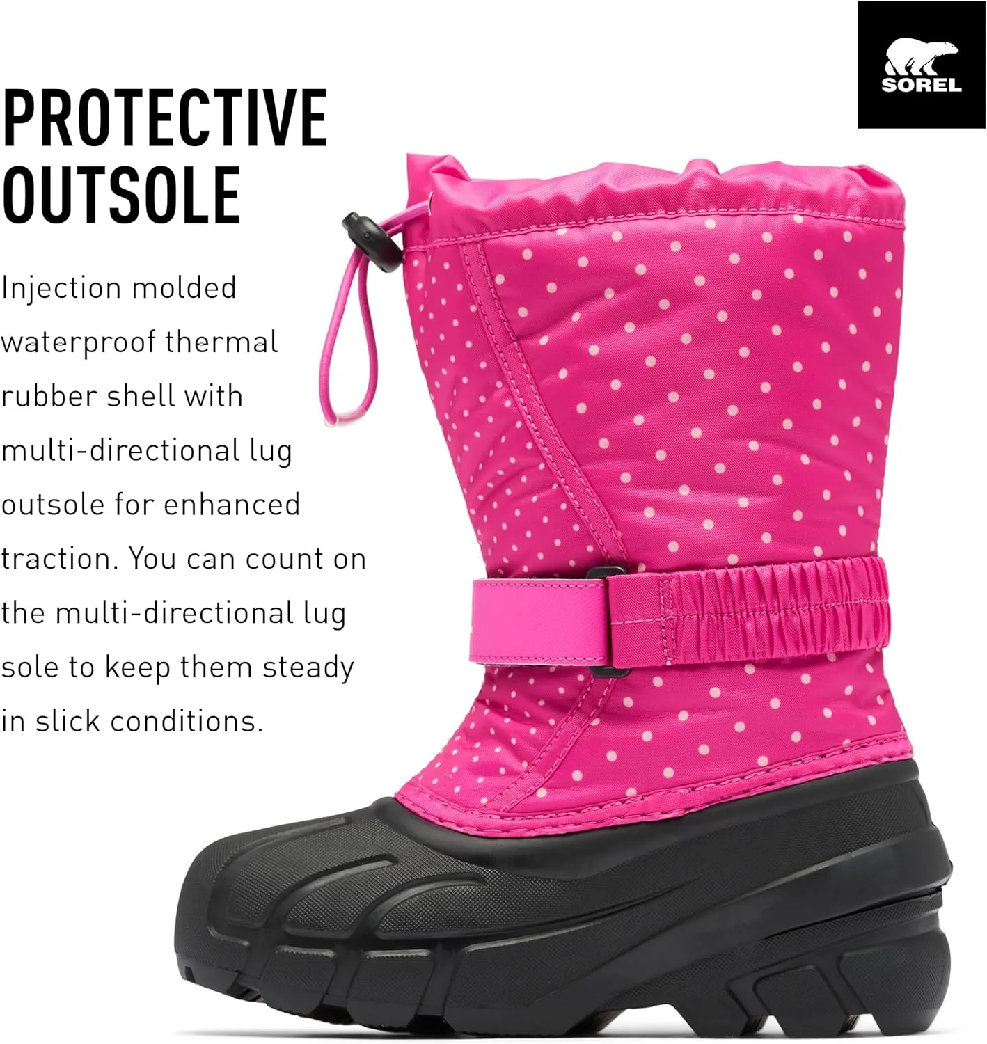 Sorel Youth Flurry Print Boots
