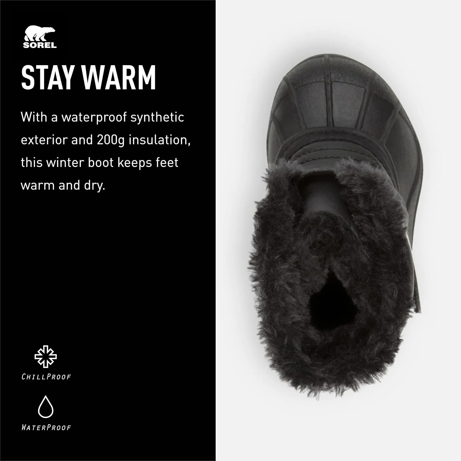 SOREL - Youth Snow Commander Snow Boots for Kids