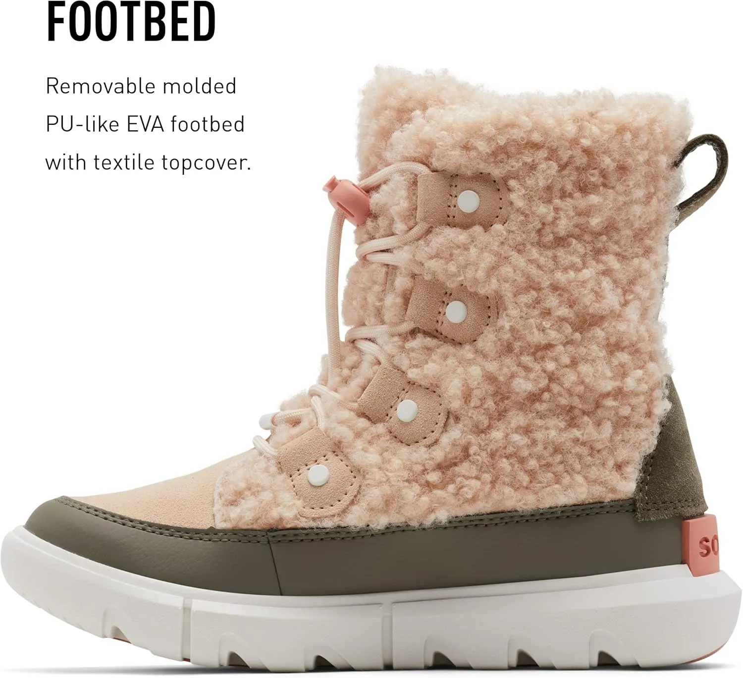 Sorel Youth Unisex Youth Explorer Cozy Boots