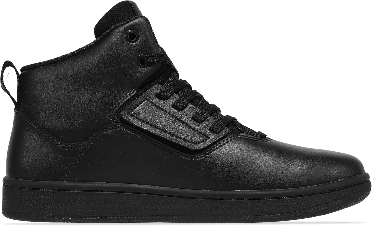 Soulsfeng Unisex Basketball Shoes Leather High Top Sneakers Comfortable Walking Skate Shoes